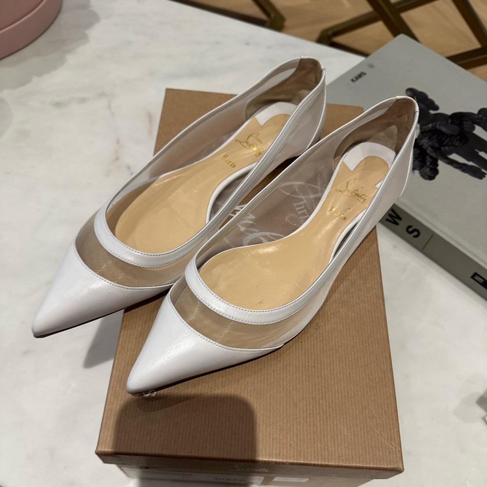 Christian Louboutin Galativi Bianco
